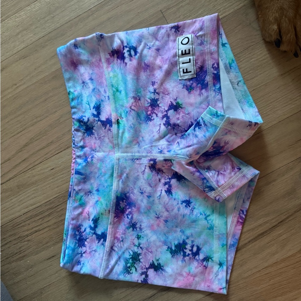 Fleo Pastel Tie-Dye Shorts